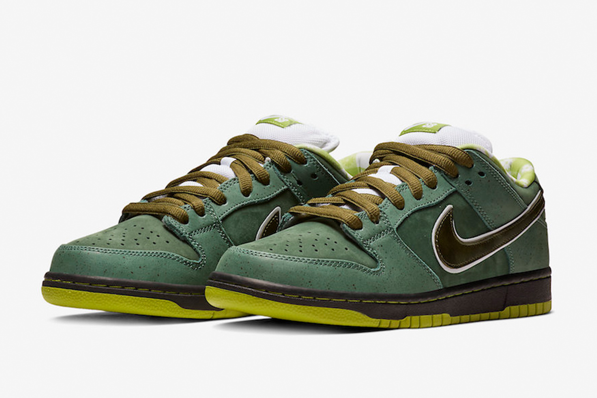 nike sb dunk low pro green